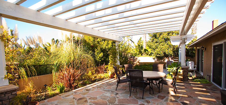 Augustin Gardens, Back Patio Pergola